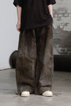 AVIVA JIFEI XUE Waxed Parachute Pants SS23-WPP-MTBR